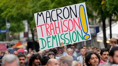 Frankreich: Zorn richtet sich gegen Macron