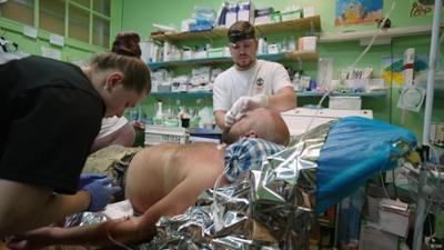 Front-Ärzte in der Ukraine im Drohnenkrieg