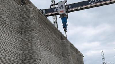 Gedruckte Häuser in den USA