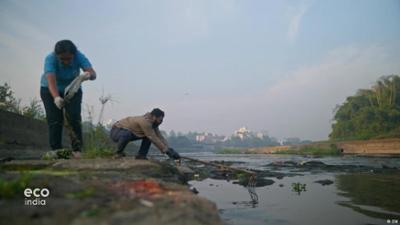 Indien: Punes Flüsse sind verdreckt  – Bürger machen sauber.