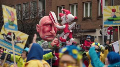 Kein Spaß: Warum sich Putin vom Karneval provoziert fühlt
