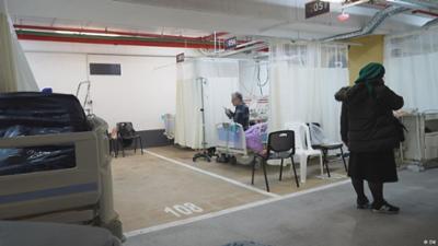 Krankenhaus in Jerusalem verlegt Patienten in Tiefgarage
