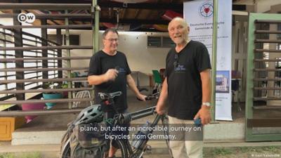 Mission Friedens-Fahrradtour durch Afrika
