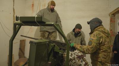 Robotertechnik unterstützt Einsatzkräfte in der Ostukraine