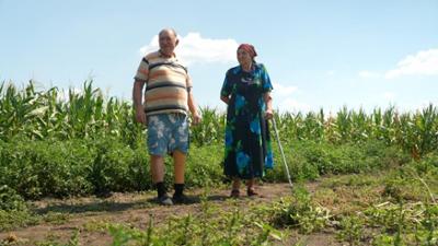 Ukraine: Leben in einem verminten Dorf