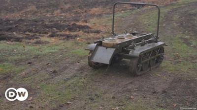 Ukraine setzt im Krieg auf kleine Landroboter Ukraine setzt im Krieg auf kleine Landroboter