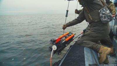 Ukraine-Krieg: Die gefährliche Arbeit der Marinetaucher