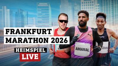 Frankfurt Marathon 2026 - heimspiel extra live