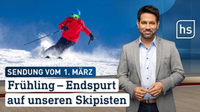 hessenschau: Frühling – Endspurt auf unseren Skipisten hessenschau vom 01.03.2026