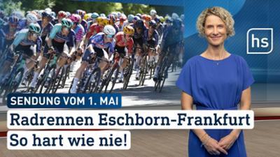 hessenschau: Radrennen Eschborn-Frankfurt so hart wie nie! hessenschau vom 01.05.2026