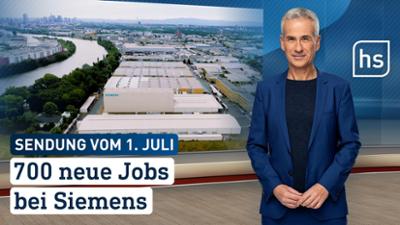 hessenschau: 700 neue Jobs bei Siemens hessenschau vom 01.07.2026
