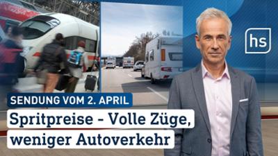 hessenschau: Spritpreise - Volle Züge, weniger Autoverkehr hessenschau vom 02.04.2026