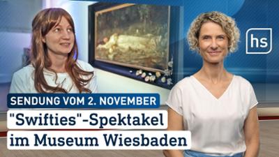 hessenschau: "Swifties"-Spektakel im Museum Wiesbaden hessenschau vom 02.11.2025