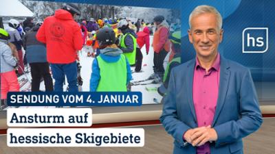 hessenschau: Ansturm auf hessische Skigebiete hessenschau vom 04.01.2026