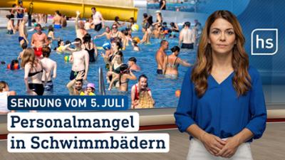 hessenschau: Personalmangel in Schwimmbädern hessenschau vom 05.07.2026