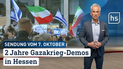 hessenschau: 2 Jahre Gazakrieg-Demos in Hessen hessenschau vom 07.10.2025