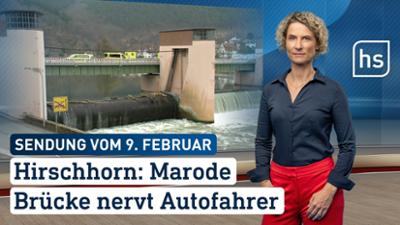 hessenschau: Hirschhorn: Marode Brücke nervt Autofahrer hessenschau vom 09.02.2026
