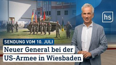 hessenschau: Neuer General bei der US-Armee in Wiesbaden hessenschau vom 10.07.2025