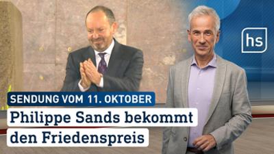 hessenschau: Philippe Sands bekommt den Friedenspreis hessenschau vom 11.10.2026