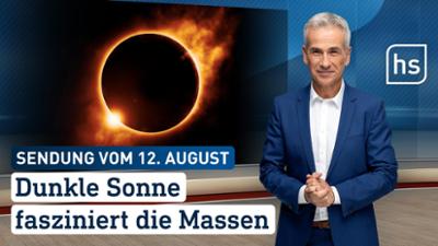 hessenschau: Dunkle Sonne fasziniert die Massen hessenschau vom 12.08.2026