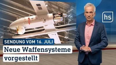 hessenschau: Neue Waffensysteme vorgestellt hessenschau vom 16.07.2025