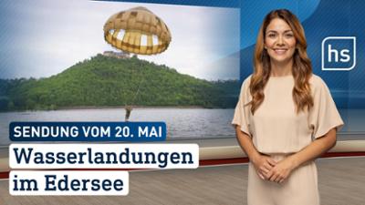 hessenschau: Wasserlandungen im Edersee hessenschau vom 20.05.2026