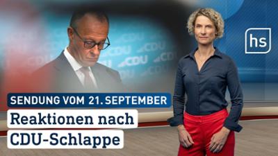 hessenschau: Reaktionen nach CDU-Schlappe hessenschau vom 21.09.2026