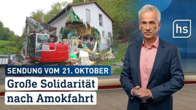 hessenschau: Große Solidarität nach Amokfahrt hessenschau vom 21.10.2026