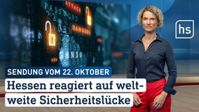 hessenschau: Sicherheitslücke trifft hessische Web-Auftritte hessenschau vom 22.10.2026