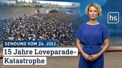 hessenschau: 15 Jahre Loveparade-Katastrophe hessenschau vom 24.07.2025