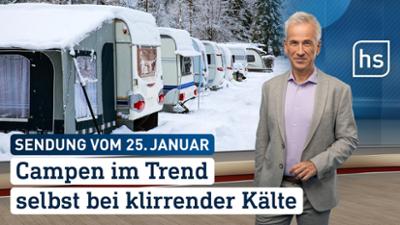 hessenschau: Campen im Trend selbst bei klirrender Kälte | hessenschau vom 25.01.2026