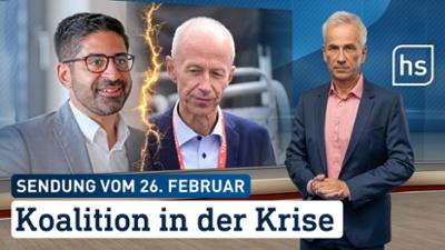 hessenschau: Koalition in der Krise hessenschau vom 26.02.2026