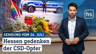 hessenschau: Hessen gedenken der CSD-Opfer hessenschau vom 26.07.2026