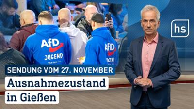 hessenschau: Ausnahmezustand in Gießen hessenschau vom 27.11.2025