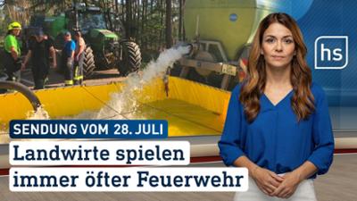 hessenschau: Landwirte spielen immer öfter Feuerwehr hessenschau vom 28.07.2026