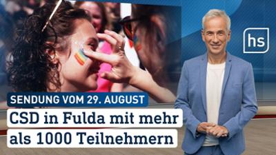 hessenschau: CSD in Fulda mit mehr als 1000 Teilnehmern hessenschau vom 29.08.2026