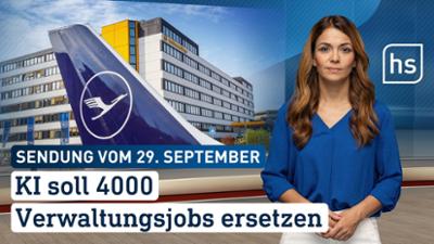 hessenschau: KI soll 4000 Verwaltungsjobs ersetzen hessenschau vom 29.09.2025 hessenschau: KI soll 4000 Verwaltungsjobs ersetzen hessenschau vom 29.09.2025