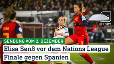 hessenschau Sport: Elisa Senß vor dem Nations League Finale gegen Spanien hessenschau Sport vom 02.12.2025