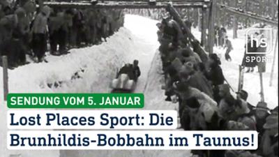 hessenschau Sport: Lost Places Sport: Die Brunhildis-Bobbahn im Taunus! hessenschau Sport vom 05.01.2026