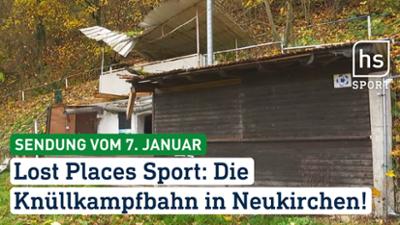 hessenschau Sport: Lost Places Sport: die Knüllkampfbahn in Neukirchen hessenschau Sport vom 07.01.2026