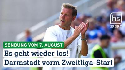 hessenschau Sport: Es geht wieder los! Darmstadt vorm Zweitliga-Start hessenschau Sport vom 07.08.2026