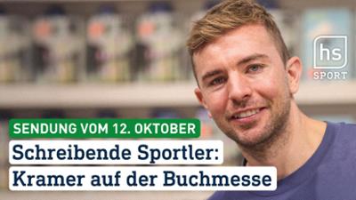 hessenschau Sport: Schreibende Sportler: Kramer auf der Buchmesse hessenschau Sport vom 12.10.2026