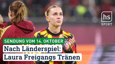 hessenschau Sport: Nach Länderspiel: Laura Freigangs Tränen hessenschau Sport vom 14.10.2026