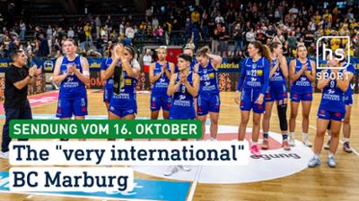 hessenschau Sport: The "very international" BC Marburg hessenschau Sport vom 16.10.2026