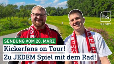 hessenschau Sport: Kickerfans on Tour! Zu JEDEM Spiel mit dem Rad! hessenschau Sport vom 20.03.2026
