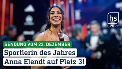 hessenschau Sport: Sportlerin des Jahres: Anna Elendt auf Platz 3! hessenschau Sport vom 22.12.2025