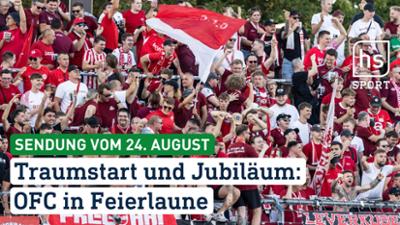 hessenschau Sport: Traumstart und Jubiläum: OFC in Feierlaune hessenschau Sport vom 24.08.2026