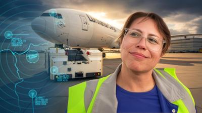 Mittendrin - Flughafen Frankfurt: Frauenpower im Flugzeugschlepper mit Ioulita