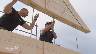 Abenteuer Leben: Der Blockhaus-Bausatz: Das Haus zum selbst bauen