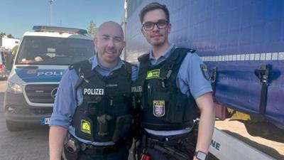 Achtung Kontrolle: Thema u.a.: Schwerlastkontrolle Langenselbold - Stopp für den Schwerverkehr